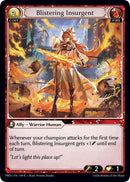 Blistering Insurgent (Interference Curio Foil) (109) [.asphodel/paradise]