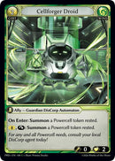 Cellforger Droid (Interference Curio Foil) (184) [.asphodel/paradise]