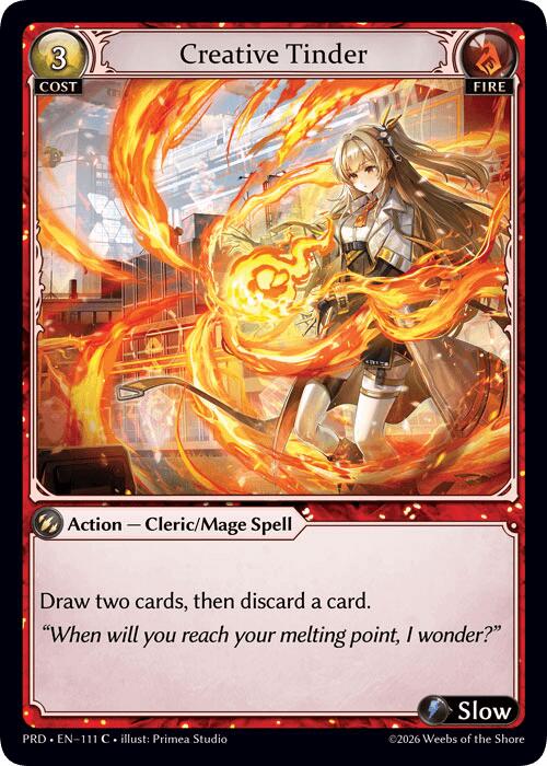 Creative Tinder (Interference Curio Foil) (111) [.asphodel/paradise]