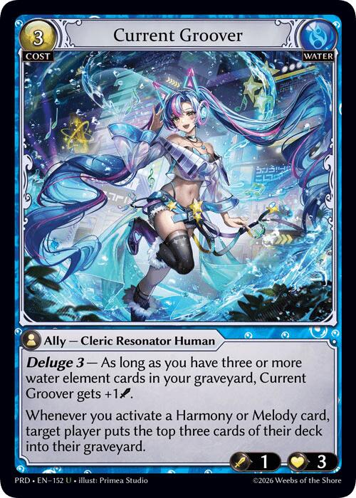 Current Groover (Interference Curio Foil) (152) [.asphodel/paradise]