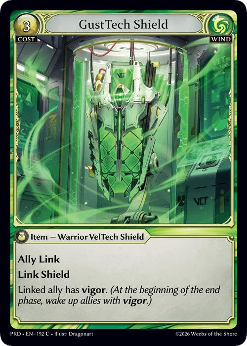 GustTech Shield (Interference Curio Foil) (192) [.asphodel/paradise]