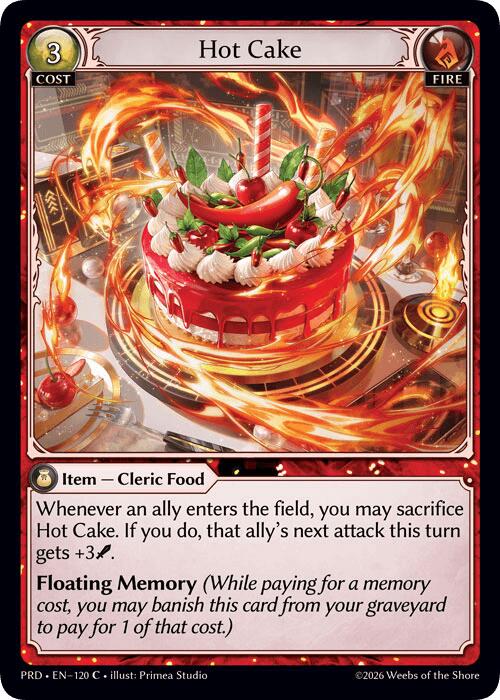 Hot Cake (Interference Curio Foil) (120) [.asphodel/paradise]