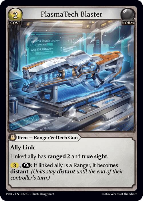 PlasmaTech Blaster (Interference Curio Foil) (82) [.asphodel/paradise]