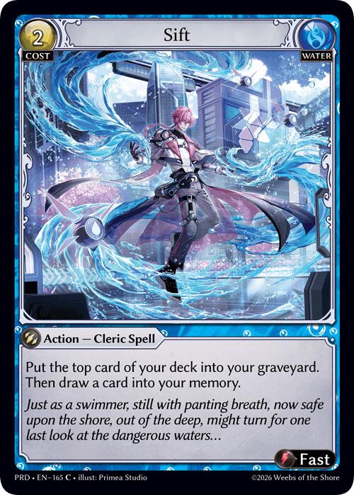 Sift (Interference Curio Foil) (165) [.asphodel/paradise]