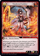 Tindered Soldier (Interference Curio Foil) (136) [.asphodel/paradise]