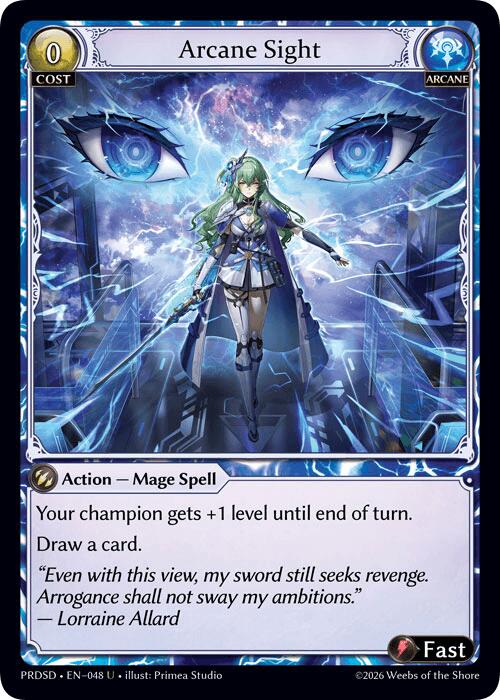 Arcane Sight (48) [.asphodel/paradise Starter Decks]