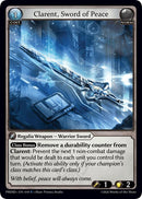 Clarent, Sword of Peace (10) [.asphodel/paradise Starter Decks]