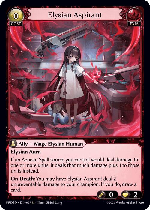 Elysian Aspirant (57) [.asphodel/paradise Starter Decks]