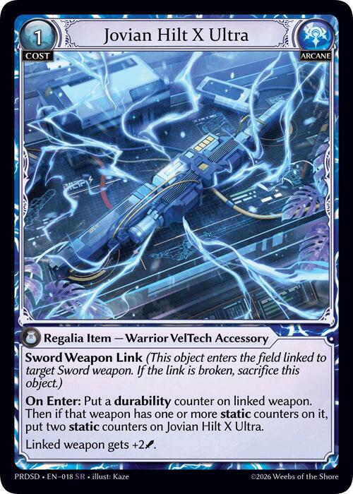 Jovian Hilt X Ultra (18) [.asphodel/paradise Starter Decks]