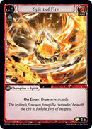Spirit of Fire (1) [.asphodel/paradise Starter Decks]
