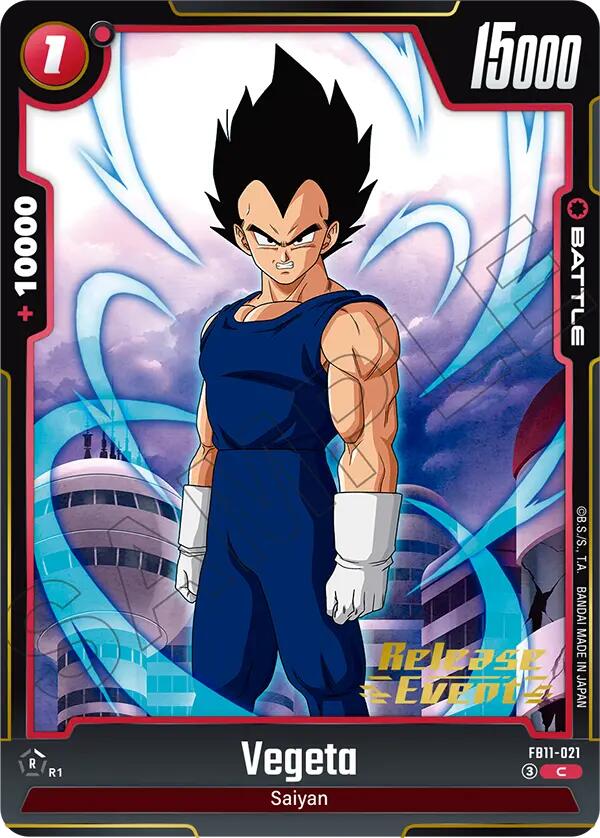 Vegeta (FB11-021) [Brightness of Hope Release Event Cards]