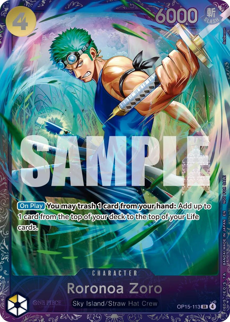 Roronoa Zoro (Treasure Cup August 2026) [One Piece Promotion Cards]