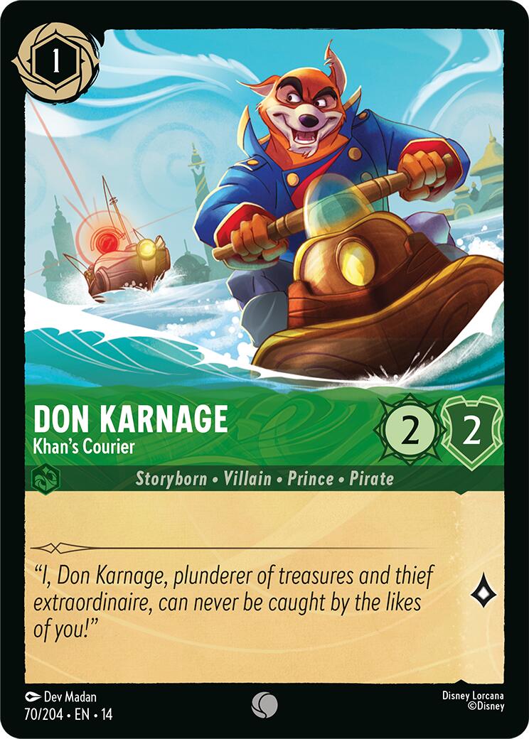 Don Karnage - Khan's Courier (70/204) [Hyperia City]