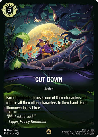 Cut Down (34/37) [Illumineer's Quest: The Great Hunny Rescue]