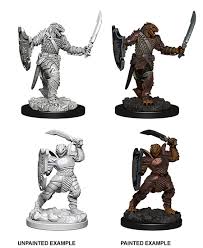 RPG Miniatures - D&D Nolzur's Marvelous Miniatures Dragonborn (Unpainted)
