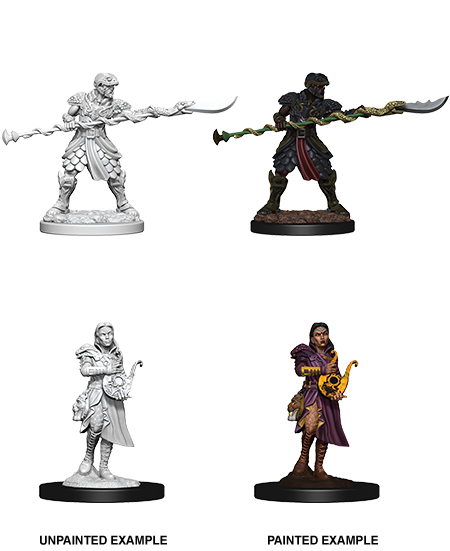 RPG Miniatures - D&D Nolzur's Marvelous Miniatures Yuan-Ti Pureblood (Unpainted)