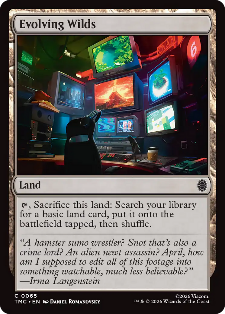 Evolving Wilds [Teenage Mutant Ninja Turtles Commander]