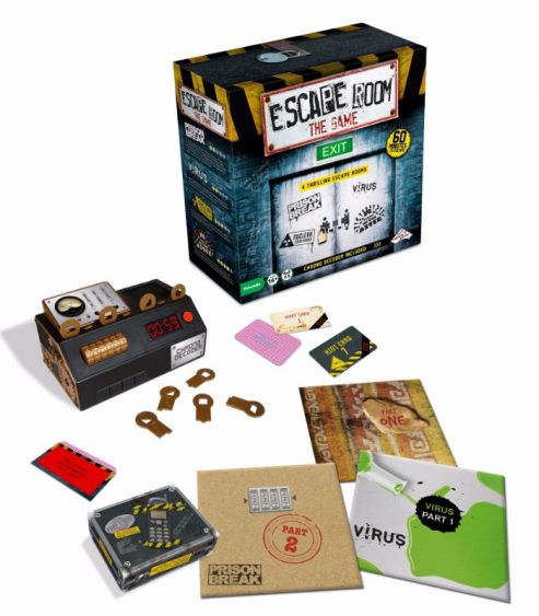 Escape Room the Game - 4 Rooms plus Chrono Decoder
