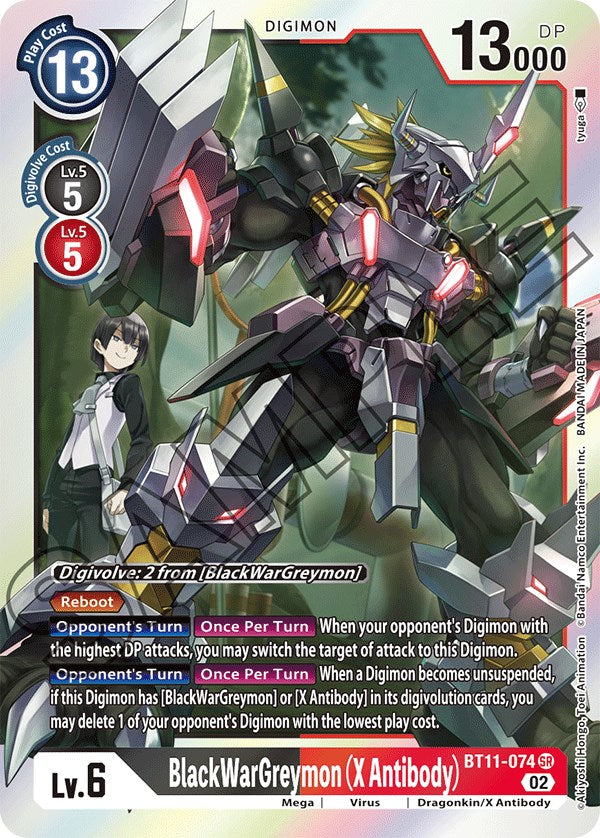 BlackWarGreymon (X Antibody) [BT11-074] [Dimensional Phase]