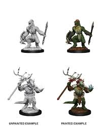 RPG Miniatures - D&D Nolzur's Marvelous Miniatures Lizardfolk (Unpainted)