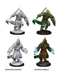 RPG Miniatures - D&D Nolzur's Marvelous Miniatures Lizardfolk (Unpainted)