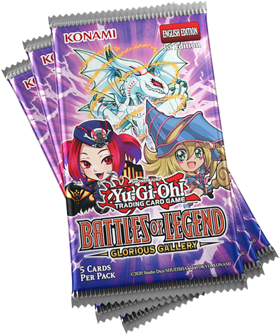 YGO Boxed Set -  Battles of Legend: Glorious Gallery 3-Pack Tuckbox (1st Edition)