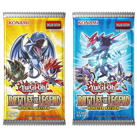 YGO Booster Pack - Battles of Legend: Monster Mayhem (1st Edition)