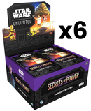 Star Wars Unlimited Booster Case (6x Booster Boxes) - Secrets of Power