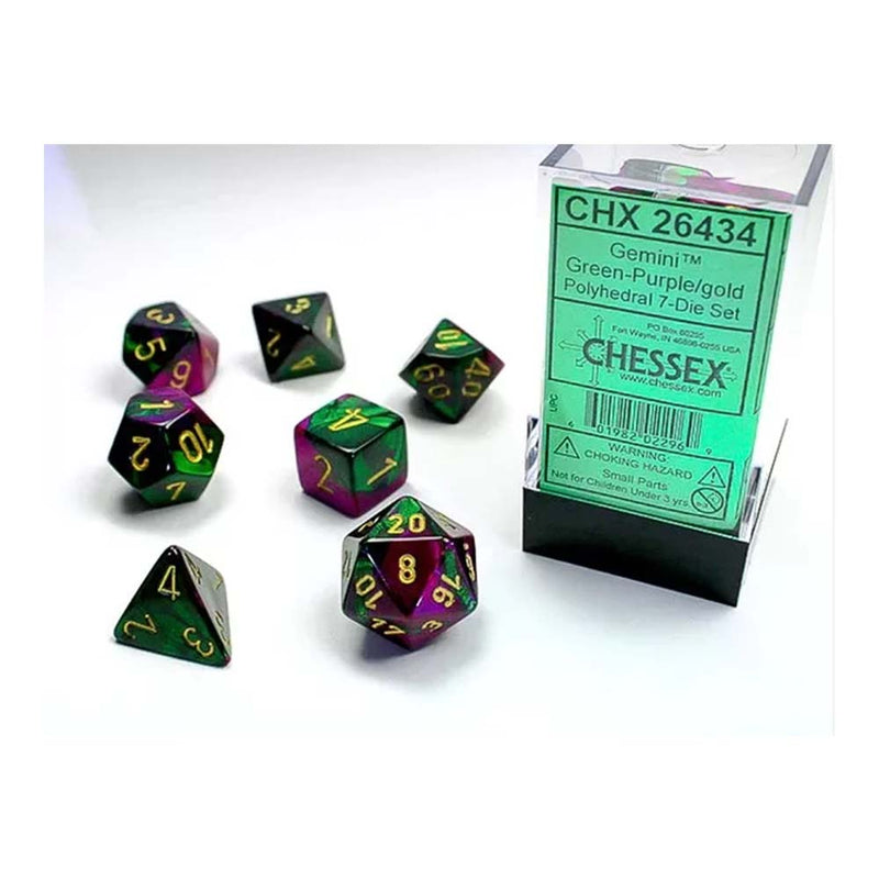 Chessex 7-Dice Set - Gemini