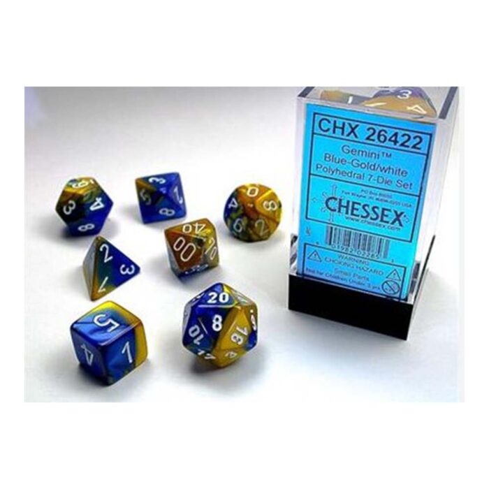 Chessex 7-Dice Set - Gemini