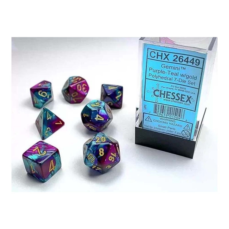 Chessex 7-Dice Set - Gemini