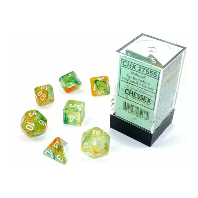 Chessex 7-Dice Set - Nebula