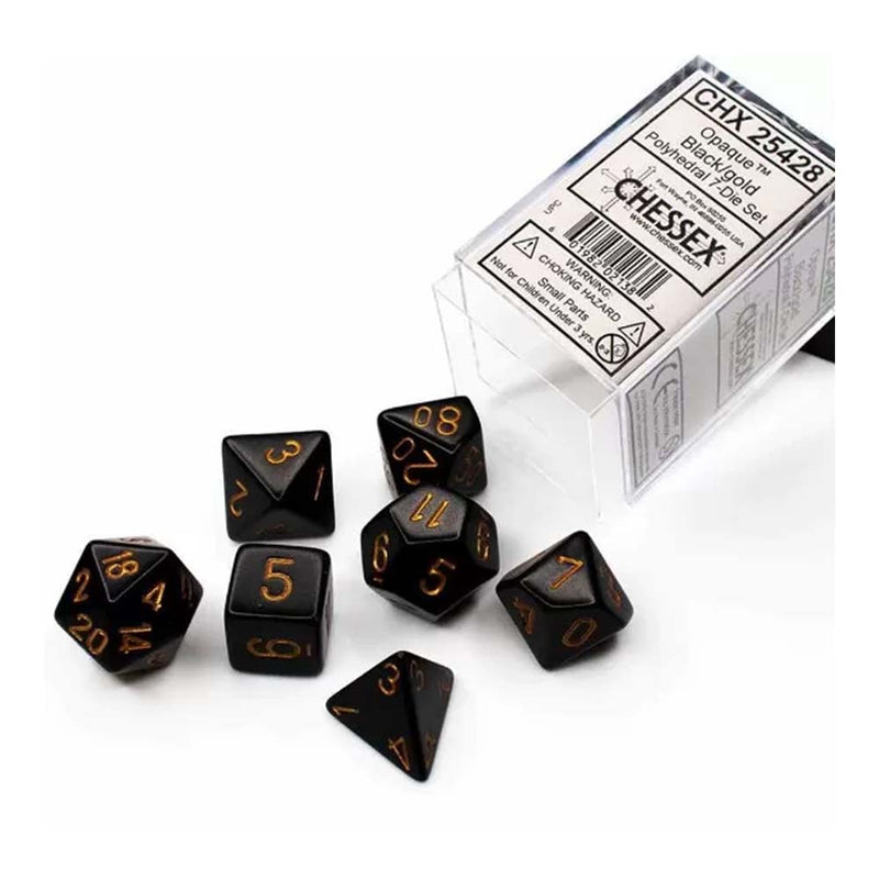 Chessex 7-Dice Set - Opaque
