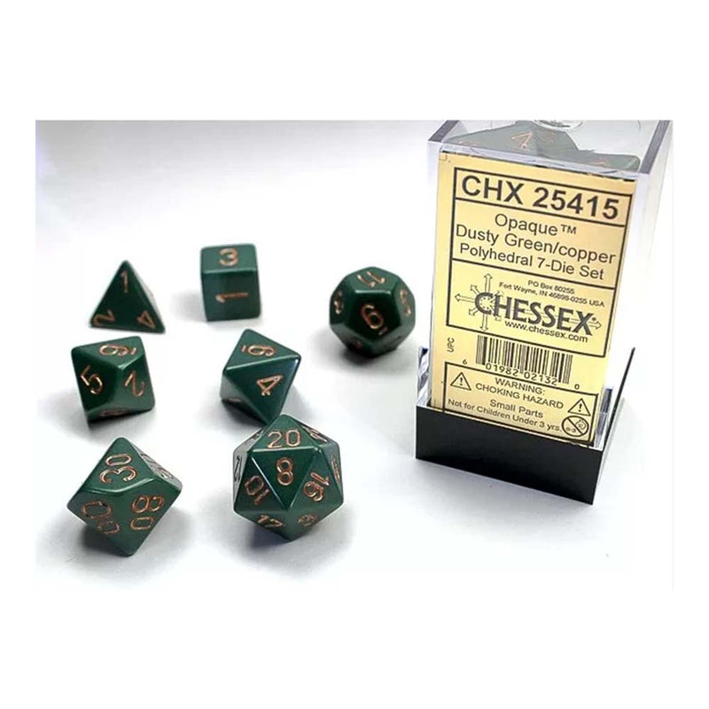 Chessex 7-Dice Set - Opaque