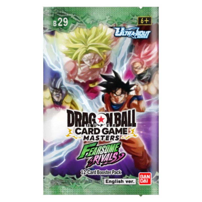 **PRE-ORDER** DBS Masters Booster Pack - Fearsome Rivals (B29)