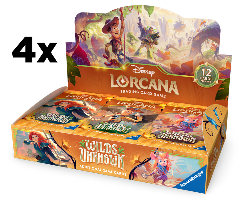 Disney Lorcana TCG - Wilds Unknown Booster Case