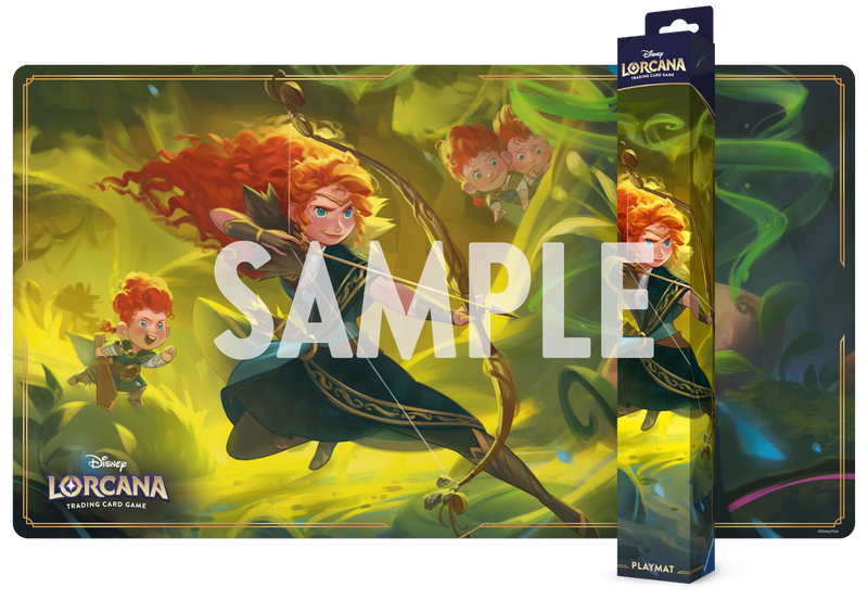 Disney Lorcana TCG Playmats - Wilds Unknown (Super Goof & Merida)