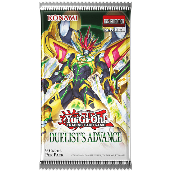YGO Booster Pack - Duelist’s Advance (1st Edition)
