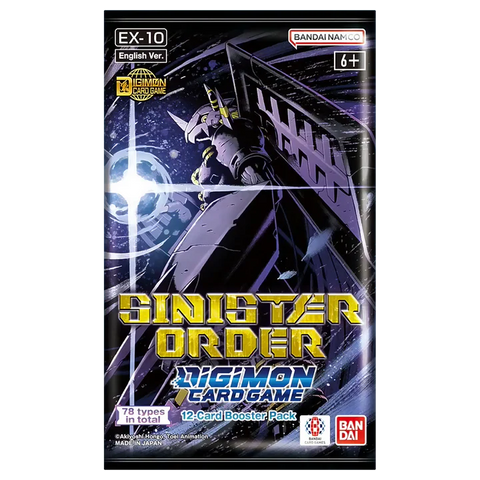 DGM Booster Pack EX10 – Sinister Order