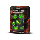 MDG Dragon Storm Inclusion Resin Dice Set