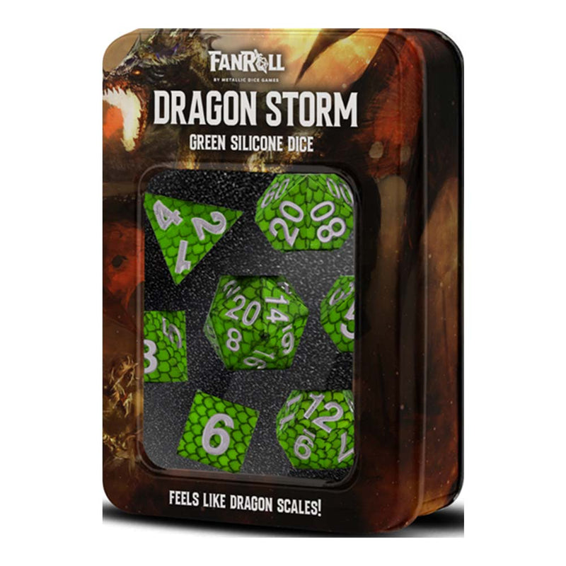 MDG Dragon Storm Silicone Dice Set
