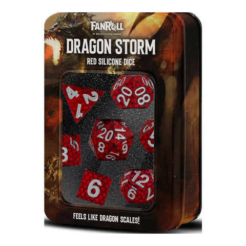 MDG Dragon Storm Silicone Dice Set