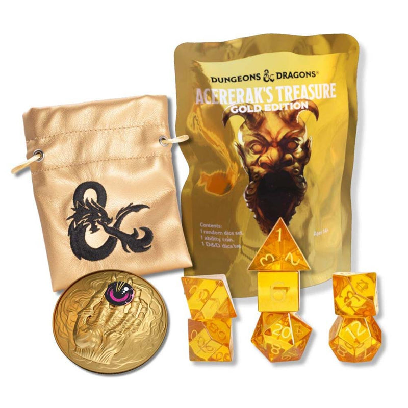 Sirius Dice - D&D Acererak's Treasure Gold Edition