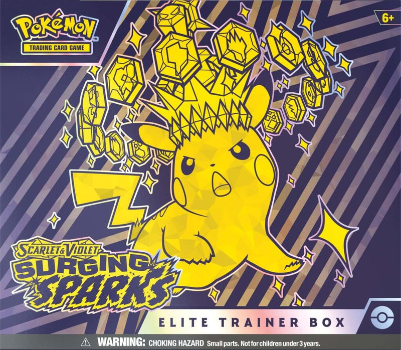 **PRE-ORDER** PKM Elite Trainer Box - Surging Sparks