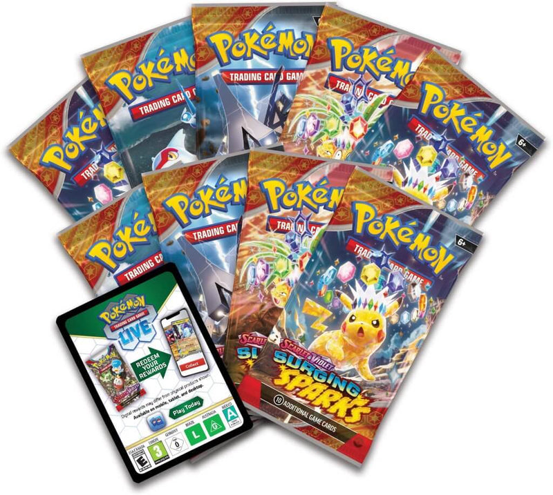 **PRE-ORDER** PKM Elite Trainer Box - Surging Sparks