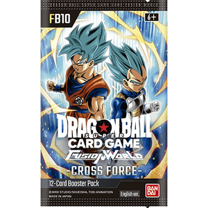 **PRE-ORDER** DBS Fusion World Booster Pack - Cross Force [FB10]