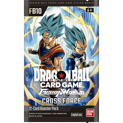 **PRE-ORDER** DBS Fusion World Booster Pack - Cross Force [FB10]