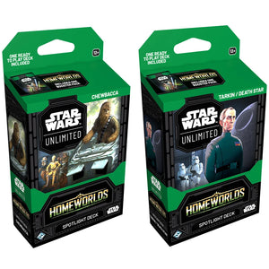**PRE-ORDER** Star Wars Unlimited Spotlight Deck - Homeworlds