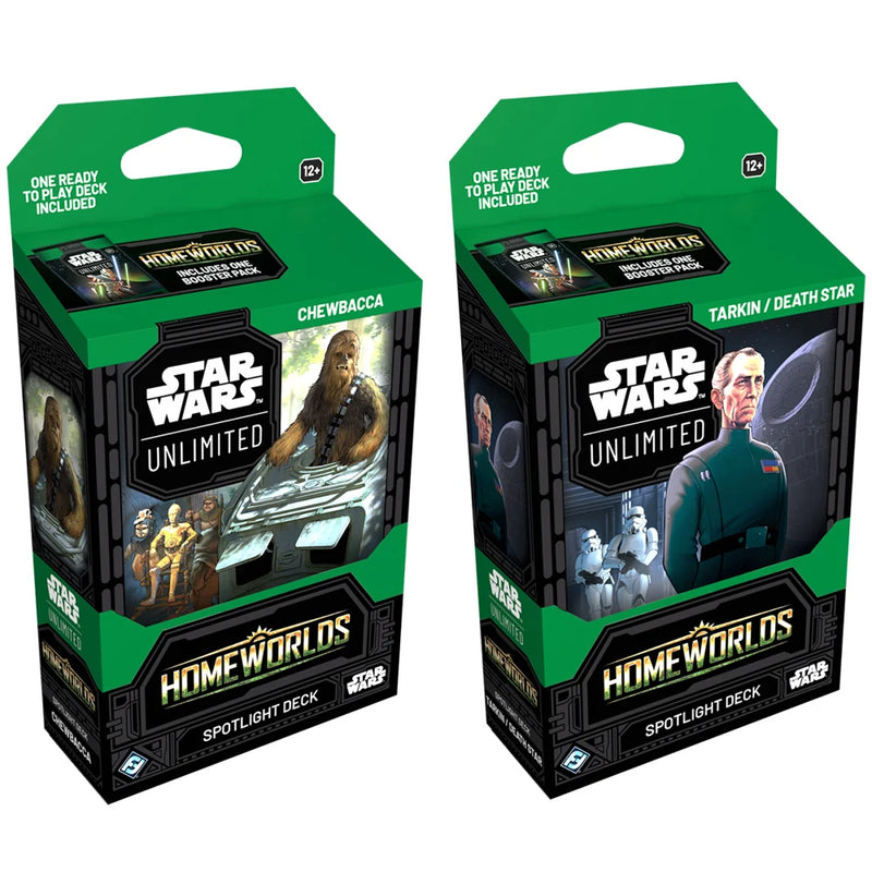 **PRE-ORDER** Star Wars Unlimited Spotlight Deck - Homeworlds