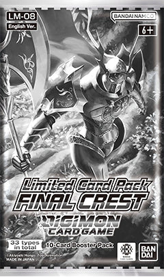 **PRE-ORDER** DGM Booster Pack LM08 – Final Crest